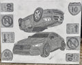 Canvas Graphite Sketch